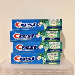 Crest Scope Toothpaste $2 Each