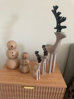 Crate and Barrel – Reindeer & Snowmen