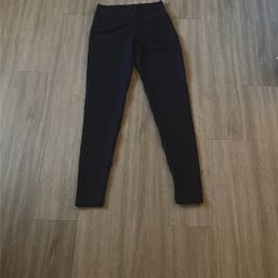 Navy Butt Enhancer Leggings Small