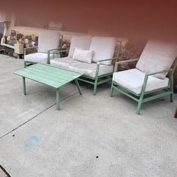 Outdoor Patio Furniture Hampton Bay metal  set