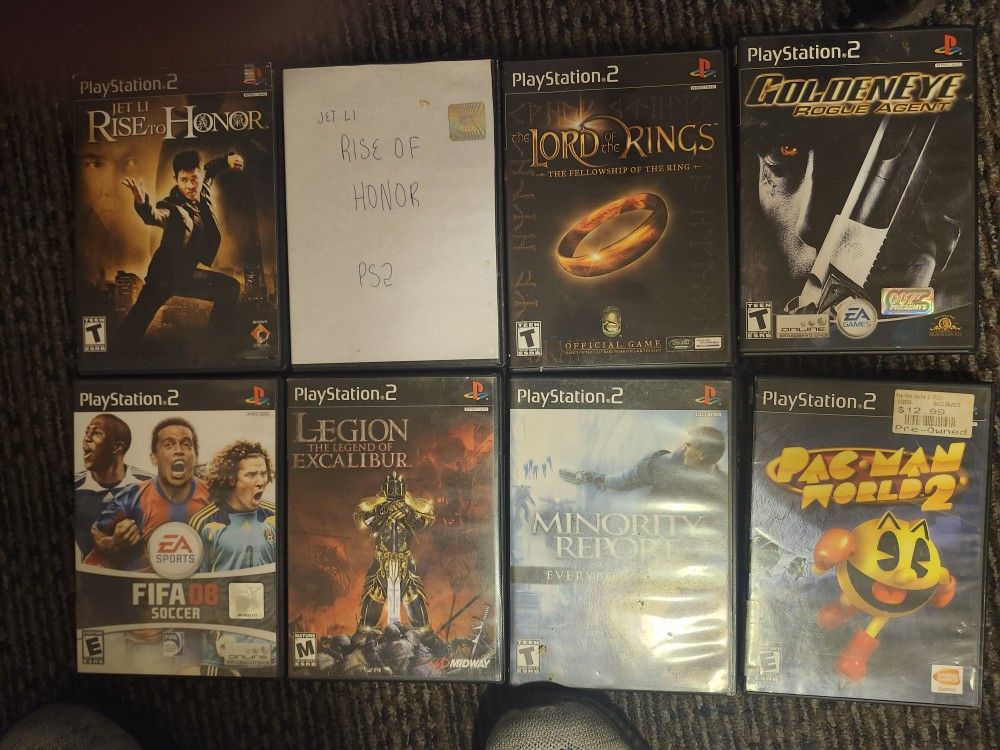 39  Play Station 2 Games
