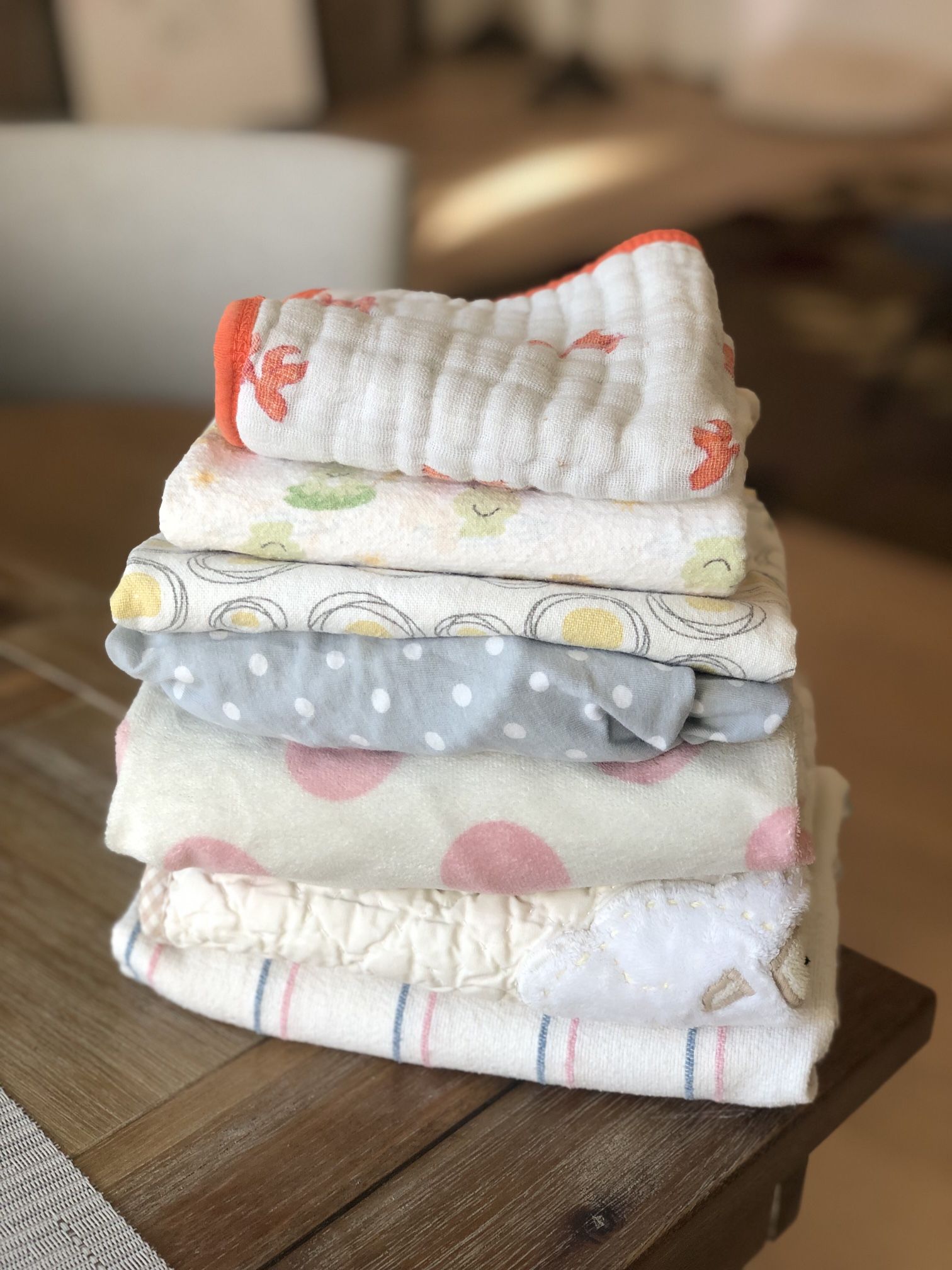 Stack of Baby Items