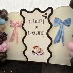 Baby Brewing Backdrop /bar