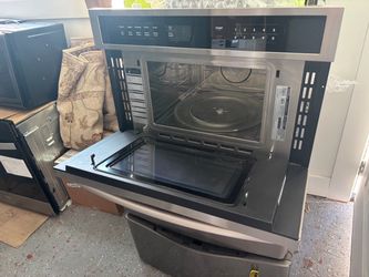 Gallery 30 in. Width 1.6 cu. ft. Stainless Steel with Drop-Down Door 1650-Watt Built-In Microwave Oven