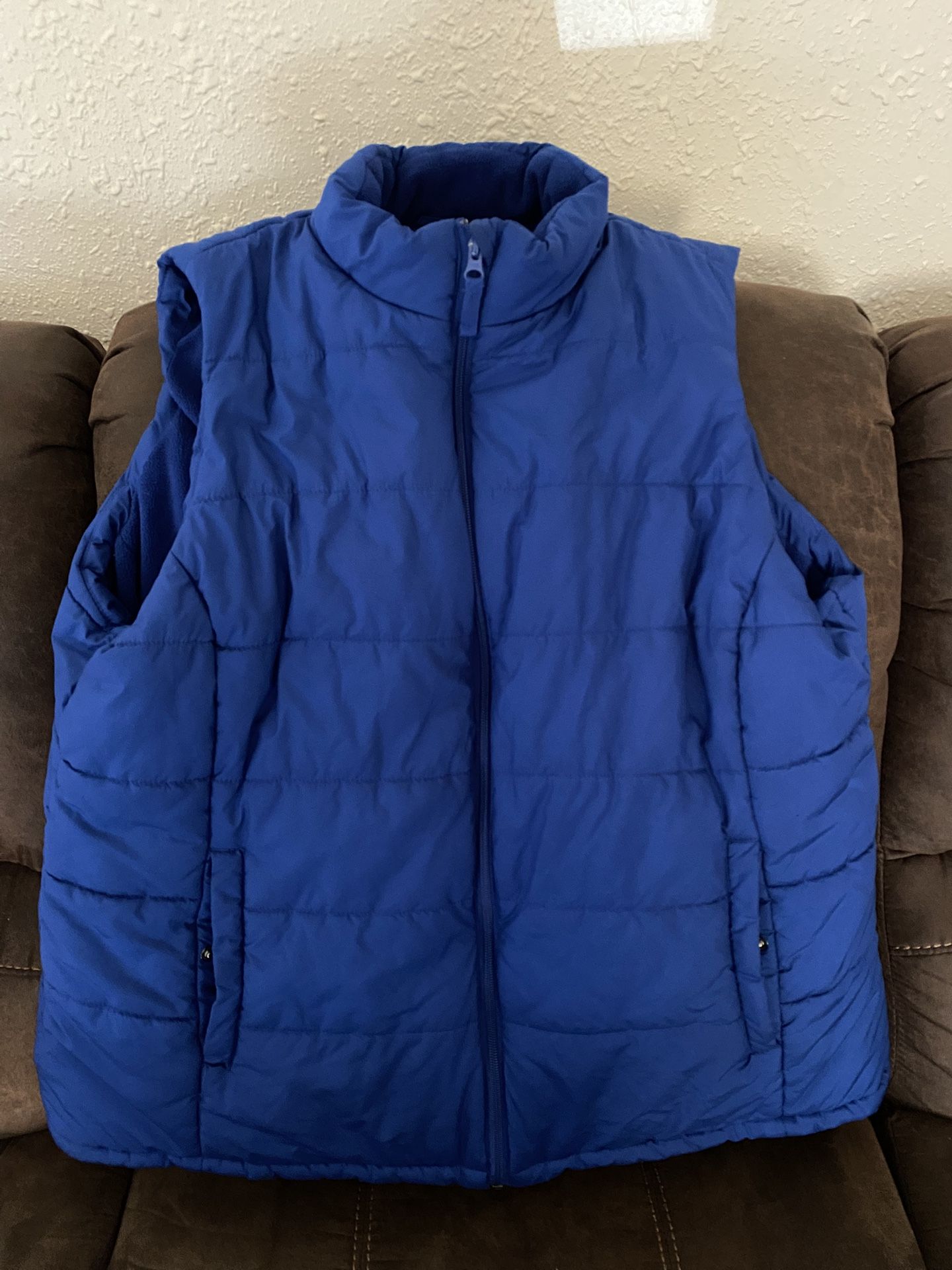 Women Puffer Vest Fleeced Lined