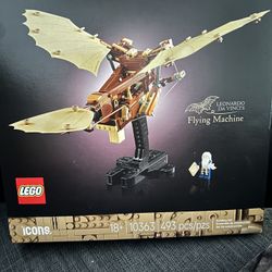 LEGO Icons Leonardo da Vinci’s Flying Machine (10363) – Brand New / Factory Sealed