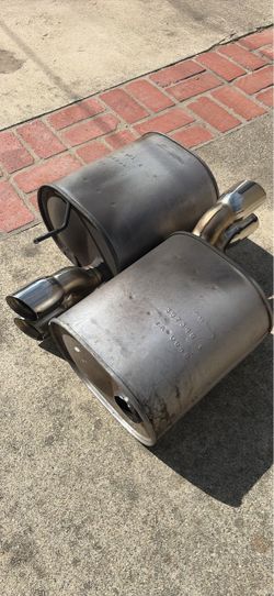 C6 Mufflers and Exh tips