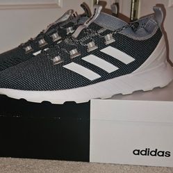 Adidas Questar Rise Cloudfoam Mens 12 Navy Running Shoes BB7184 Sneakers
