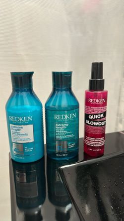 Shampoo, Conditioner And Blow Out Spray