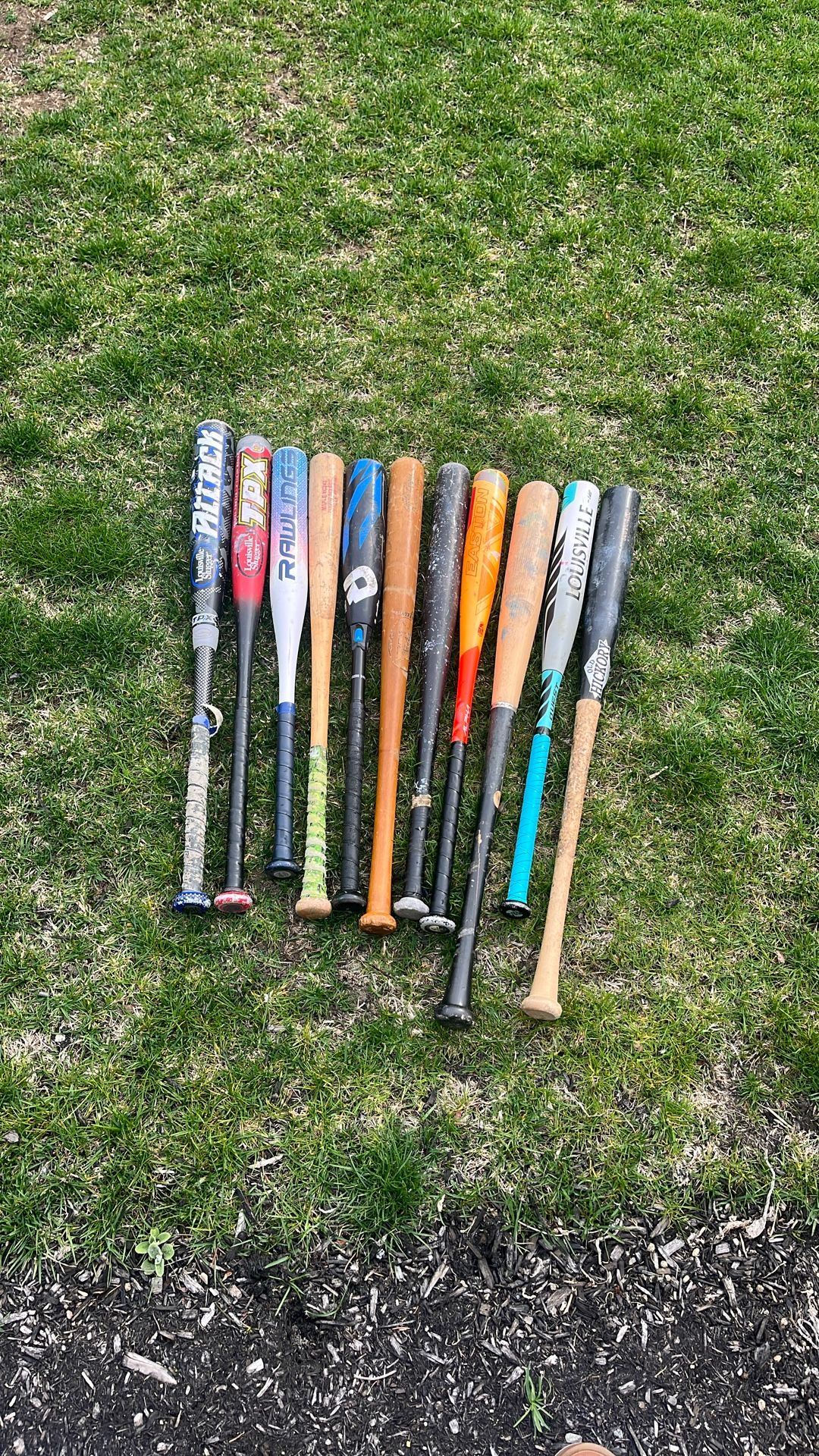 A Bunch Of Baseball Bats (best offer)