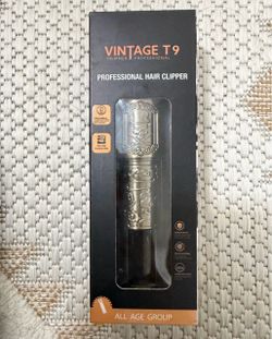 NEW VINTAGE T 9 PROFESSIONAL HAIR CLIPPER