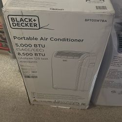 Black + Decker Portable Air Conditioner 8,500 BTU (Like New)