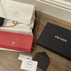 New Prada Peona Wallet Chain Bag 