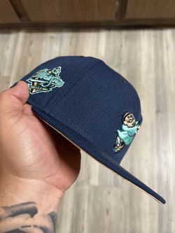 New Era San Diego Padres Fitted Blue W/ Peach UV Size 7 3/8