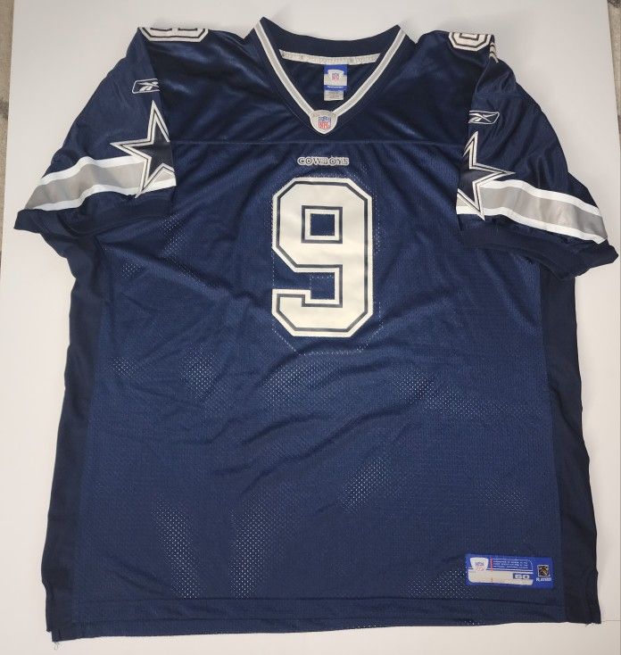 Vintage Reebok Dallas Cowboys Tony Romo jersey men's size 60 (5XL)