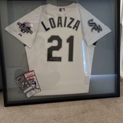 Esteban Loazia signed All-star jersey