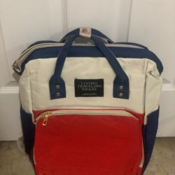 BRAND NEW !!!🎒 Diaper Bag with Changing Station, Happy Luoka Baby Travel Nappy Backpack, Changing Pad and Stroller Buckles for Newborn Boys & Girls 