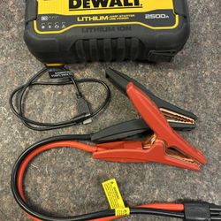 Dewalt 2500 Jump Starter 