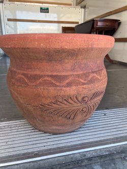 Large Terracotta Garden Planter with Handles