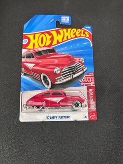 Hot wheels 47 Chevy fleetline red edition