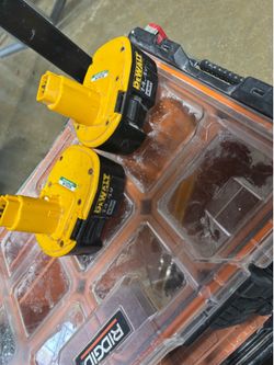 Old dewalt battery’s
