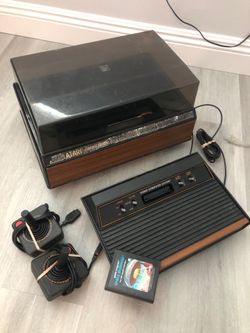 Atari 2600 w/ Game Center and Two Controllers