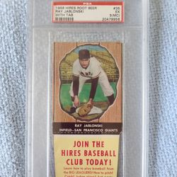 1958 Hires Root Beer - Ray Jablonski PSA 5 MC