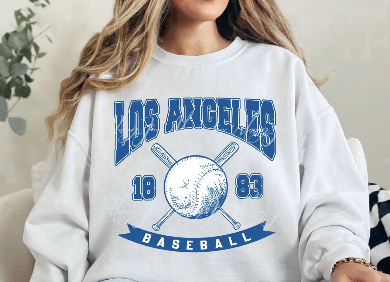 LA Dodgers crew Neck Pre Order 