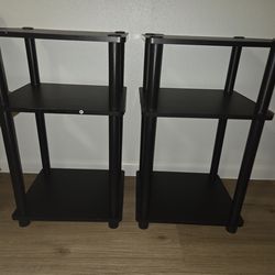 2 Black little tables great shape SEGUIN AREA