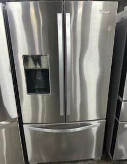 Whirlpool 3-Door Refrigerator Stainless FrenchDoor