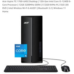 Desktop Acer Inspire TC-1760 Intel I5
