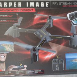 Sharper image drone with vr cheap headset