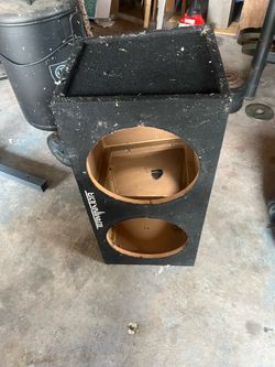 12” speaker box