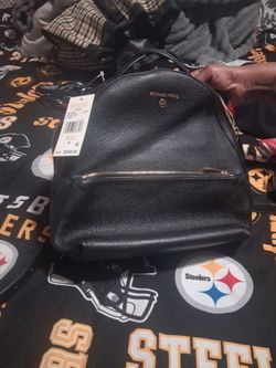 Black Michael Kors backpack