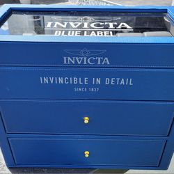 Invicta Blue Label 32 Slot Watch Storage Box