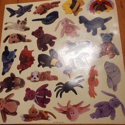 Beanie Baby Collectors Stickers