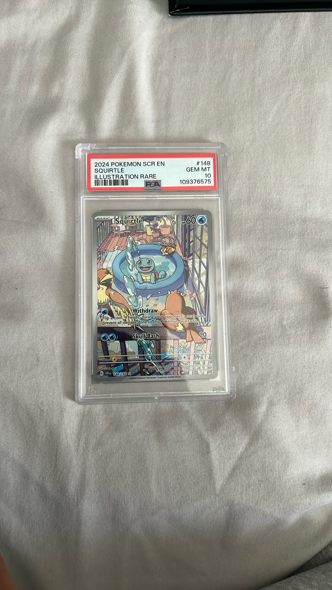 Squirtle stellar crown psa 10 pokemon