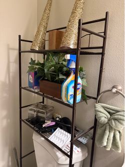 Over toilet caddy (bathroom)