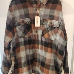 New Men's Outdoor Life Shirt Jacket 2x Large