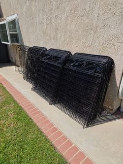 Metal Fencing - 55 Pieces