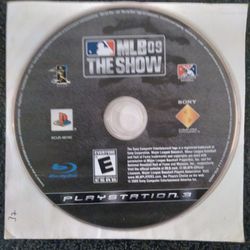 MLB 09 The Show On PS3