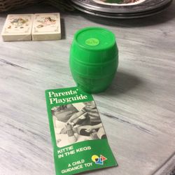 1950’s/1960’s Kittie In The Kegs Child Guidance Toy