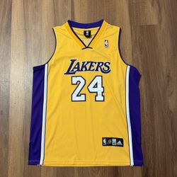 KOBE BRYANT #24 AUTHENTIC ADIDAS Jersey Lakers! Sz 50 Sewn Rare