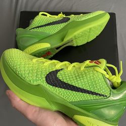 Nike Kobe 6 Protro “Grinch” Size 10