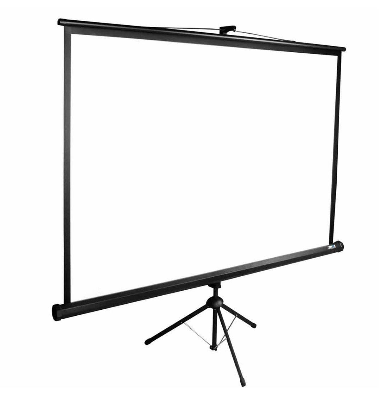 1:1 Portable Tripod Projector Screen HD Movie Screen Size: 94'' x 94''