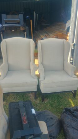 2 Wingback Chairs