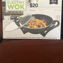 13” Electric Wok