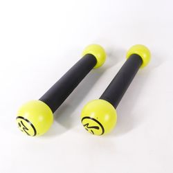 Zumba Exhilarate The Ultimate Zumba Fitness Toning Sticks x2 Shakers Only