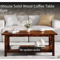 BRAND NEW IN BOX COFFEE TABLE 