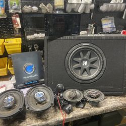 Planet Audio Speaker Full System Set